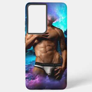 Funda Para Samsung Galaxy S21 Ultra La protuberancia de ropa interior de hombre muscul