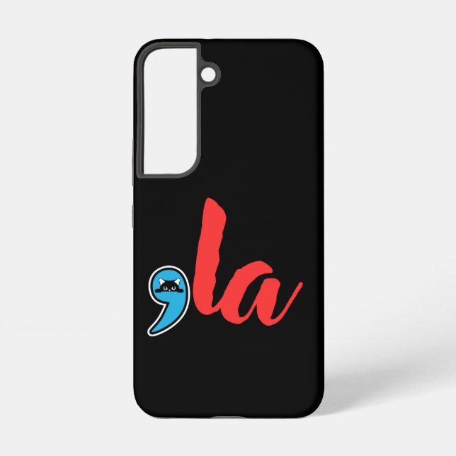 Funda Para Samsung Galaxy La Señora Gata 2024 Coma (Reverso )