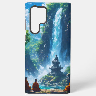 Funda Para Samsung Galaxy S22 Ultra La Tranquila Ascensión de los Monjes