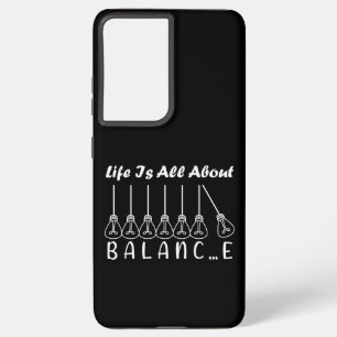 Funda Para Samsung Galaxy S21 Ultra La vida se trata de inspiración de equilibrio y mo
