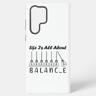 Funda Para Samsung Galaxy S22 Ultra La vida se trata de inspiración de equilibrio y mo