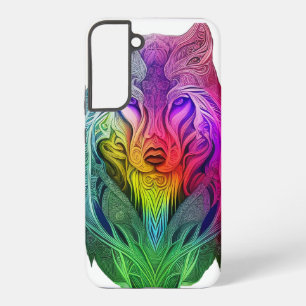 Funda Para Samsung Galaxy S22+ La visión artística del Ilustracion Sigma Wolf