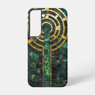 Funda Para Samsung Galaxy S22 Laberinto dorado