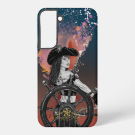Funda Para Samsung Galaxy S22+ Lady Black Corsair