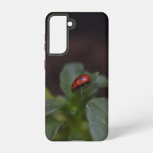 Funda Para Samsung Galaxy S21 Ladybug en Flores