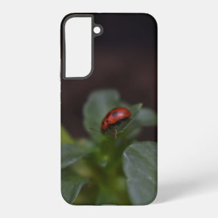 Funda Para Samsung Galaxy S22+ Ladybug en Flores