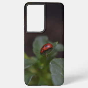 Funda Para Samsung Galaxy S21 Ultra Ladybug en Flores