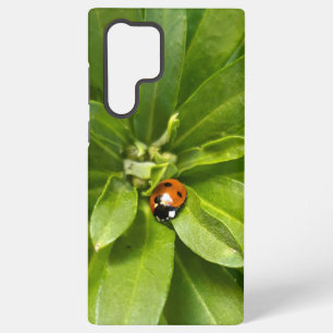 Funda Para Samsung Galaxy S22 Ultra Ladybug en Flores