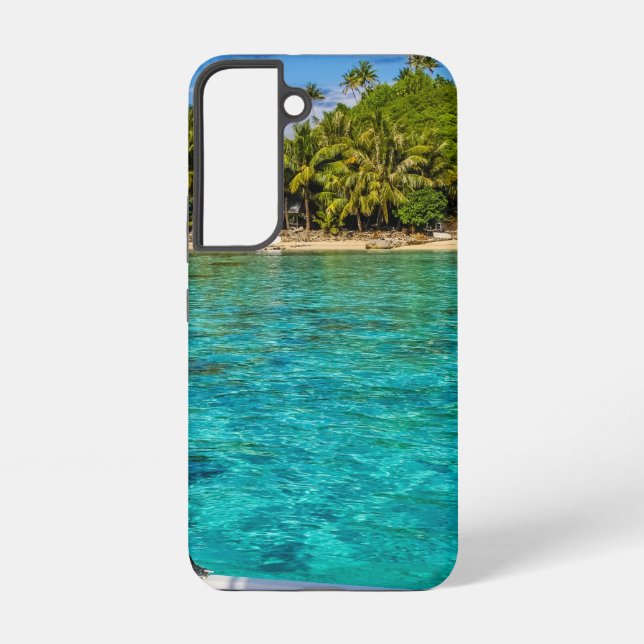 Funda Para Samsung Galaxy Laguna de Bora Bora (Reverso )