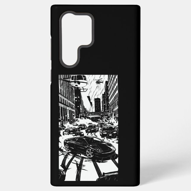 Funda Para Samsung Galaxy lamborghini murciélago (Reverso )
