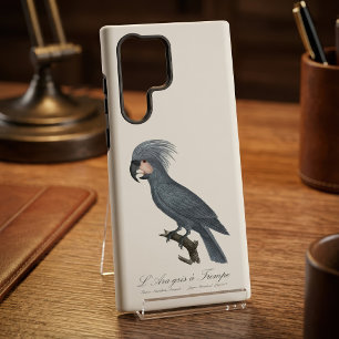 Funda Para Samsung Galaxy S22 Ultra L'Ara gris à Trompe / Cockatoo de palma gris
