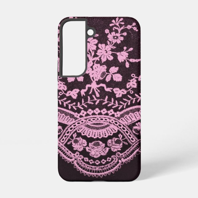 Funda Para Samsung Galaxy Lazo floral rosa (Reverso )