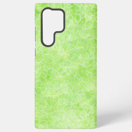 Funda Para Samsung Galaxy S22 Ultra Leafy Watercolor - Serene Green Pattern Phone Case