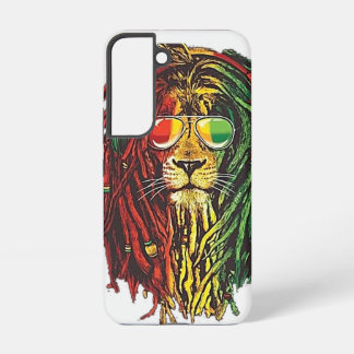 Funda Para Samsung Galaxy S22 León de maletín de teléfono