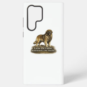 Funda Para Samsung Galaxy S22 Ultra Leonberger - León fuera, malvavisco dentro