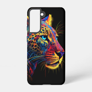 Funda Para Samsung Galaxy S21 Leopardo colorido