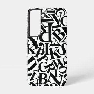 Funda Para Samsung Galaxy S22 Letras del Alfabeto