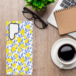 Funda Para Samsung Galaxy S22 Ultra Limonis Azules Mediterráneo
