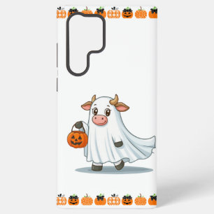 Funda Para Samsung Galaxy S22 Ultra Linda, caprichosa, vaca fantasma