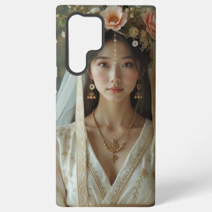 Funda Para Samsung Galaxy S22 Ultra linda chica oriental