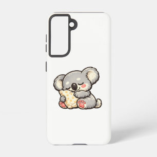 Funda Para Samsung Galaxy S21 Lindo koala durmiendo con almohada