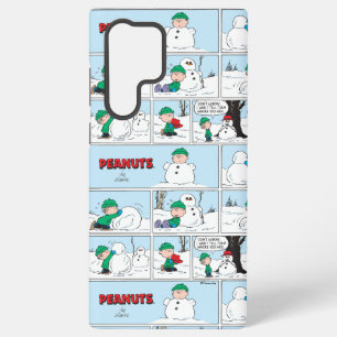 Funda Para Samsung Galaxy S22 Ultra Linus Construye Un Hombre De Nieve