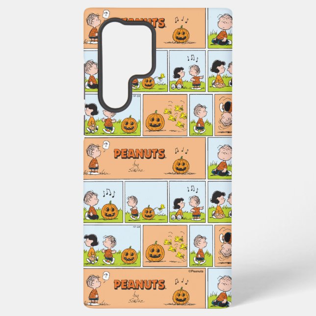 Funda Para Samsung Galaxy Linus & Lucy | Cantando Jack-O-Lantern (Reverso )