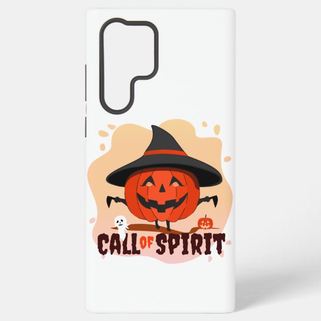 Funda Para Samsung Galaxy Llamado de Espíritu de Halloween (Reverso )