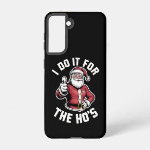 Funda Para Samsung Galaxy S21 Lo hago por los divertidos Navidades de Hos Santa 