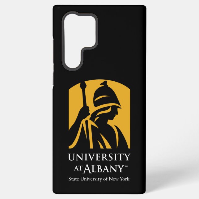 Funda Para Samsung Galaxy Logo icónico de la Universidad de Albany (Reverso )