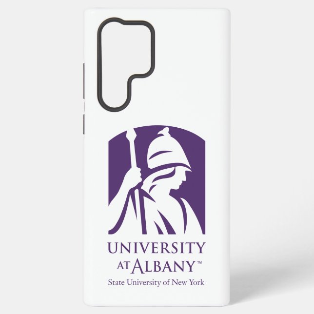 Funda Para Samsung Galaxy Logo icónico de la Universidad de Albany (Reverso )