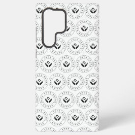 Funda Para Samsung Galaxy S22 Ultra Logo y texto moderados estilo moderno