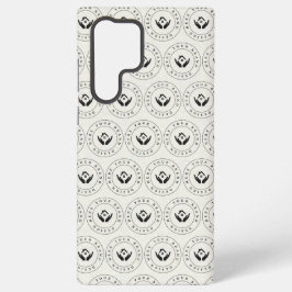 Funda Para Samsung Galaxy S22 Ultra Logo y texto moderados estilo moderno
