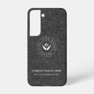 Funda Para Samsung Galaxy S22 Logo y texto moderados estilo moderno