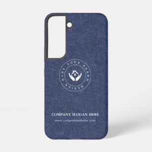 Funda Para Samsung Galaxy S22 Logo y texto moderados estilo moderno