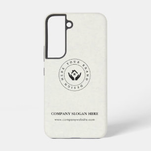 Funda Para Samsung Galaxy S22 Logo y texto moderados estilo moderno