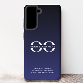Funda Para Samsung Galaxy S21 Logotipo de empresa Minimalista