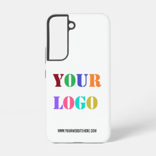 Funda Para Samsung Galaxy S22 Logotipo de la empresa personalizado Textos Su reg