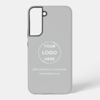 Logotipo Empresarial Gris Personalizado
