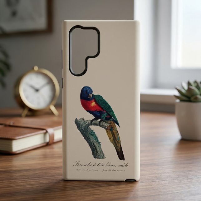 Funda Para Samsung Galaxy Loriquito Arcoíris Macho, Trichoglossus Moluccanus (Rainbow Lorikeet Male, Trichoglossus Moluccanus. Case)