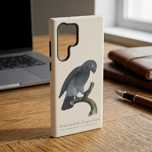 Funda Para Samsung Galaxy S22 Ultra Loro Gris Africano Timneh, Psittacus Timneh