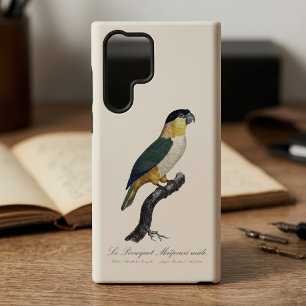 Funda Para Samsung Galaxy S22 Ultra Loro Macho de Cabeza Negra, Pionites Melanocephalu