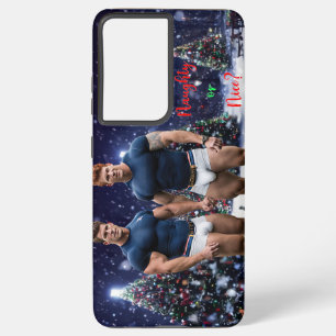 Funda Para Samsung Galaxy S21+ Los árboles de Navidad brillantes de SlipperyJoe d