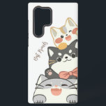 Funda Para Samsung Galaxy S22 Ultra Los mejores amigos con mis queridos gatos<br><div class="desc">Presentamos el epítome de estilo y protección para su Samsung Galaxy S23 - nuestra exclusiva cubierta de teléfono de diseño chino! Sumérjase en una fusión de rica estética cultural, mostrando una armoniosa mezcla de elementos tradicionales chinos y diseño contemporáneo. Diseñada con precisión, esta cubierta no sólo protege tu equipo sino...</div>