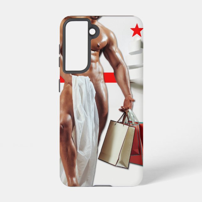 Funda Para Samsung Galaxy Los Navidades de SlipperyJoe compran papel blanco  (Reverso )