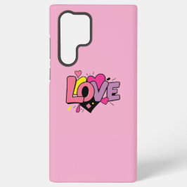 Funda Para Samsung Galaxy S22 Ultra Love Modern Watercolor Artsy Valentine's Day