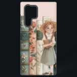 Funda Para Samsung Galaxy S22 Ultra Lover de libros | Anne de Green Gables | Libros Fl<br><div class="desc">Este lindo estuche de teléfono presenta libros decorativos de flores todos alineados. Las espinas de los libros tienen todos los libros de la serie Anne of Green Gables de LM Montgomery.</div>