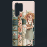 Funda Para Samsung Galaxy S22 Ultra Lover de libros | Anne de Green Gables | Libros Fl<br><div class="desc">Este lindo estuche de teléfono presenta libros decorativos de flores todos alineados. Las espinas de los libros tienen todos los libros de la serie Anne of Green Gables de LM Montgomery.</div>