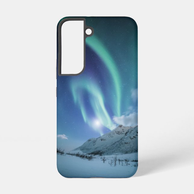 Funda Para Samsung Galaxy Luces del Norte Noruega (Reverso )