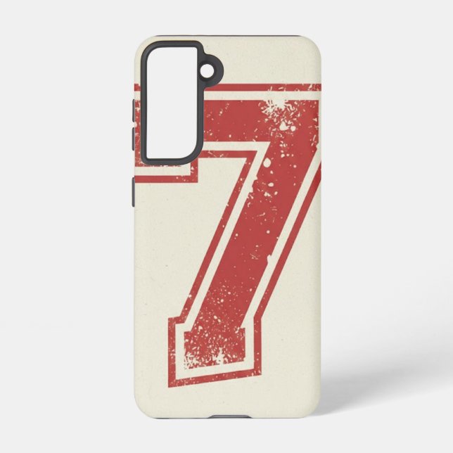 Funda Para Samsung Galaxy lucky number seven (Reverso )